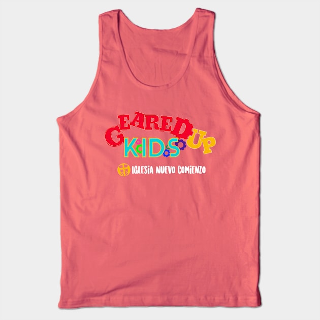 Geared Up Kids Tank Top by SpanglishFaith